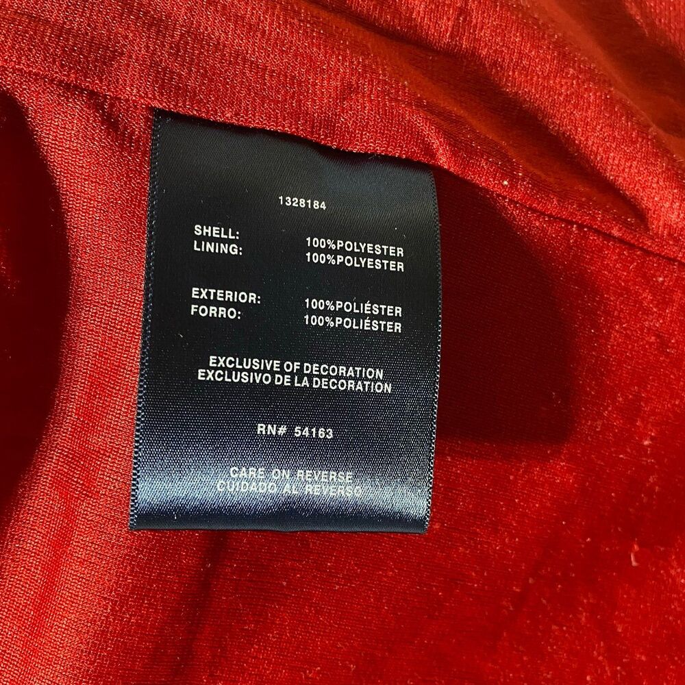 Tommy Hilfiger Women's Big Logo Color-Block Sherpa Full Zip Size Large Jacket - Picture 10 of 10